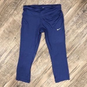 Nike Dri-fit Capri Running Leggings